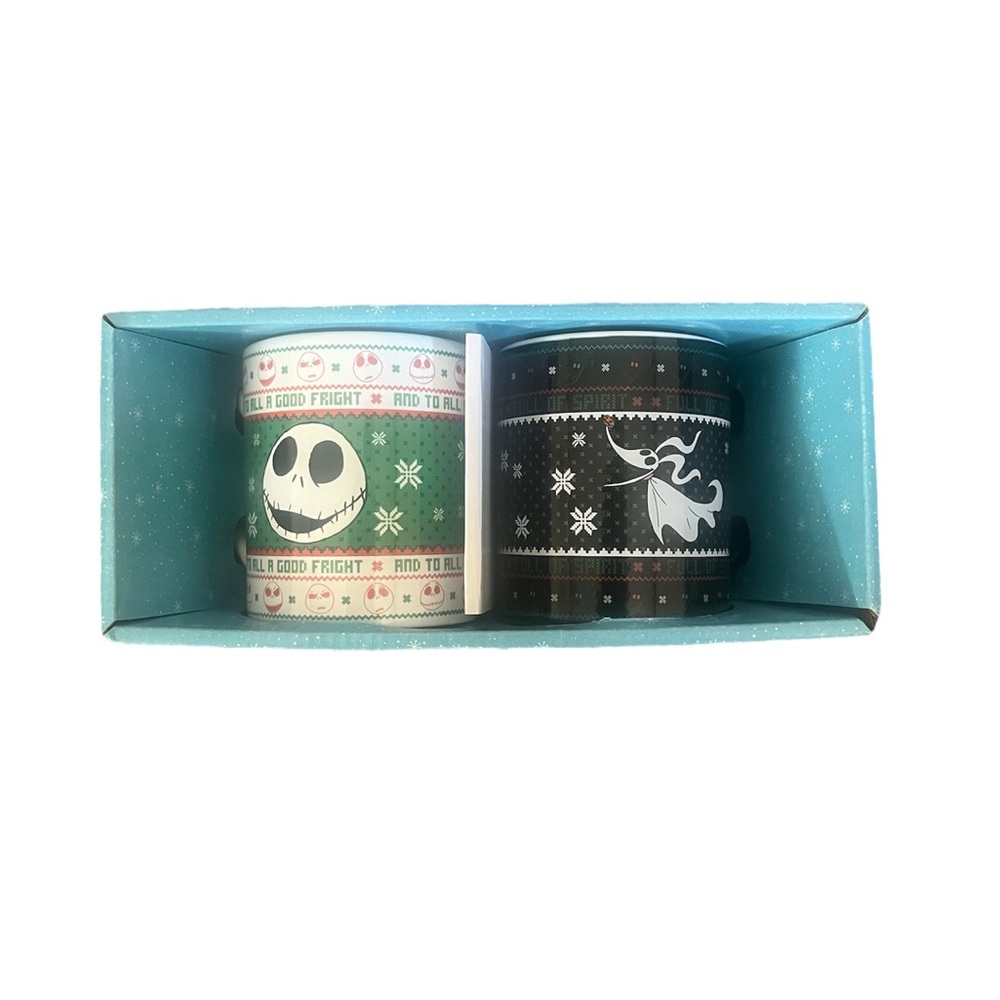 Ceramic Mug Set Tim Burtons The Nightmare Before Christmas